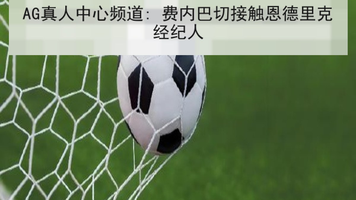 AG真人中心频道: 费内巴切接触恩德里克经纪人